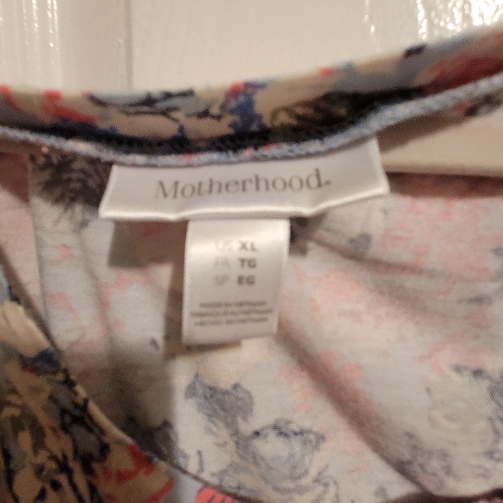 Flower maternity dress